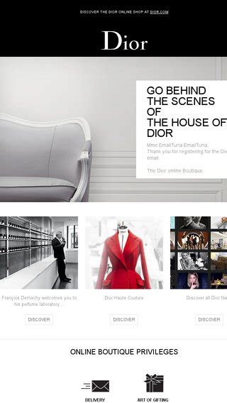 dior news subscription